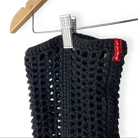 LIVS Black Crochet Button Up Washable Boots - Picture 2 of 6